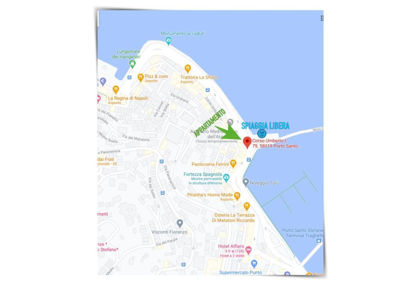 Corso79 Beach And Ac Порто Санто Стефано Екстериор снимка